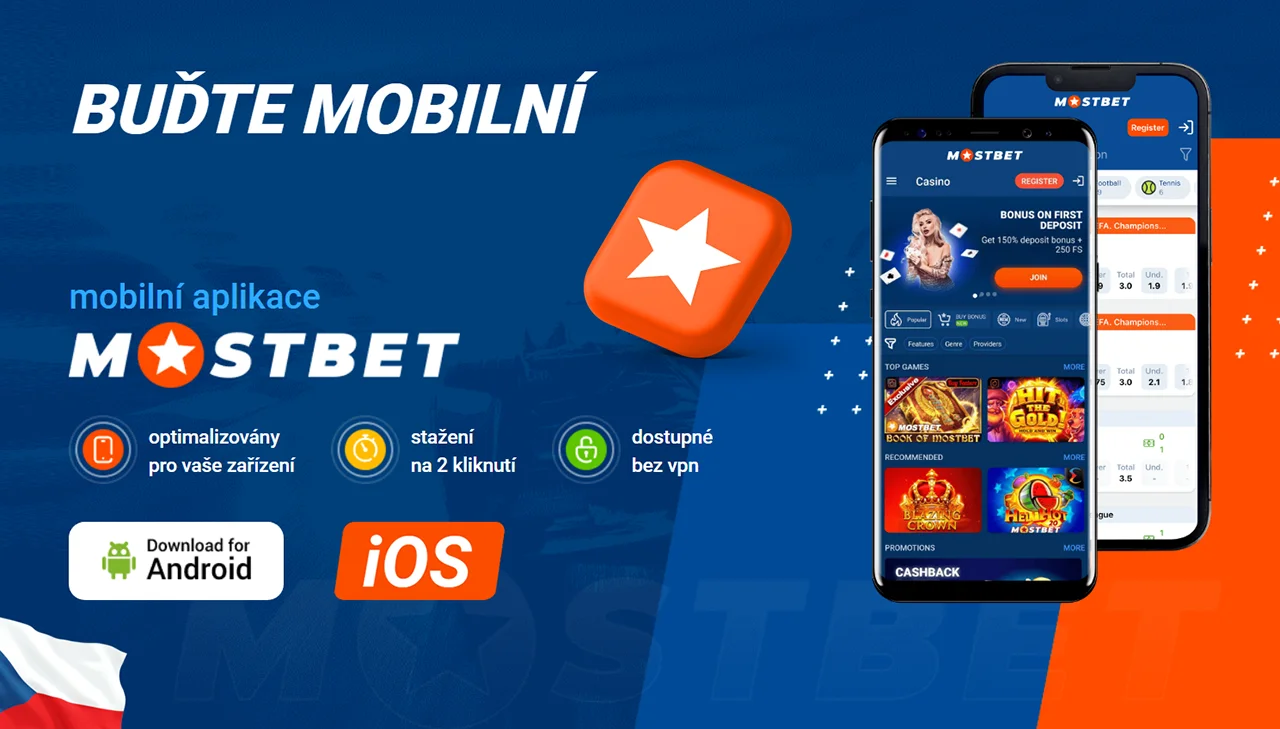 Mobilní aplikace od Mostbet