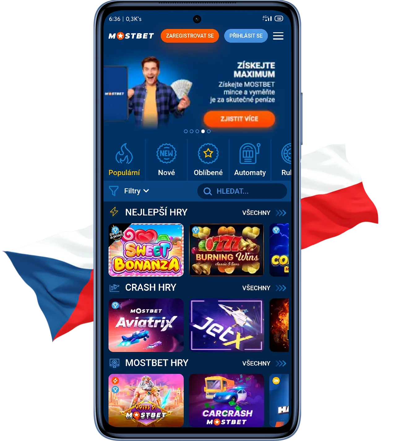 Mostbet App Česko